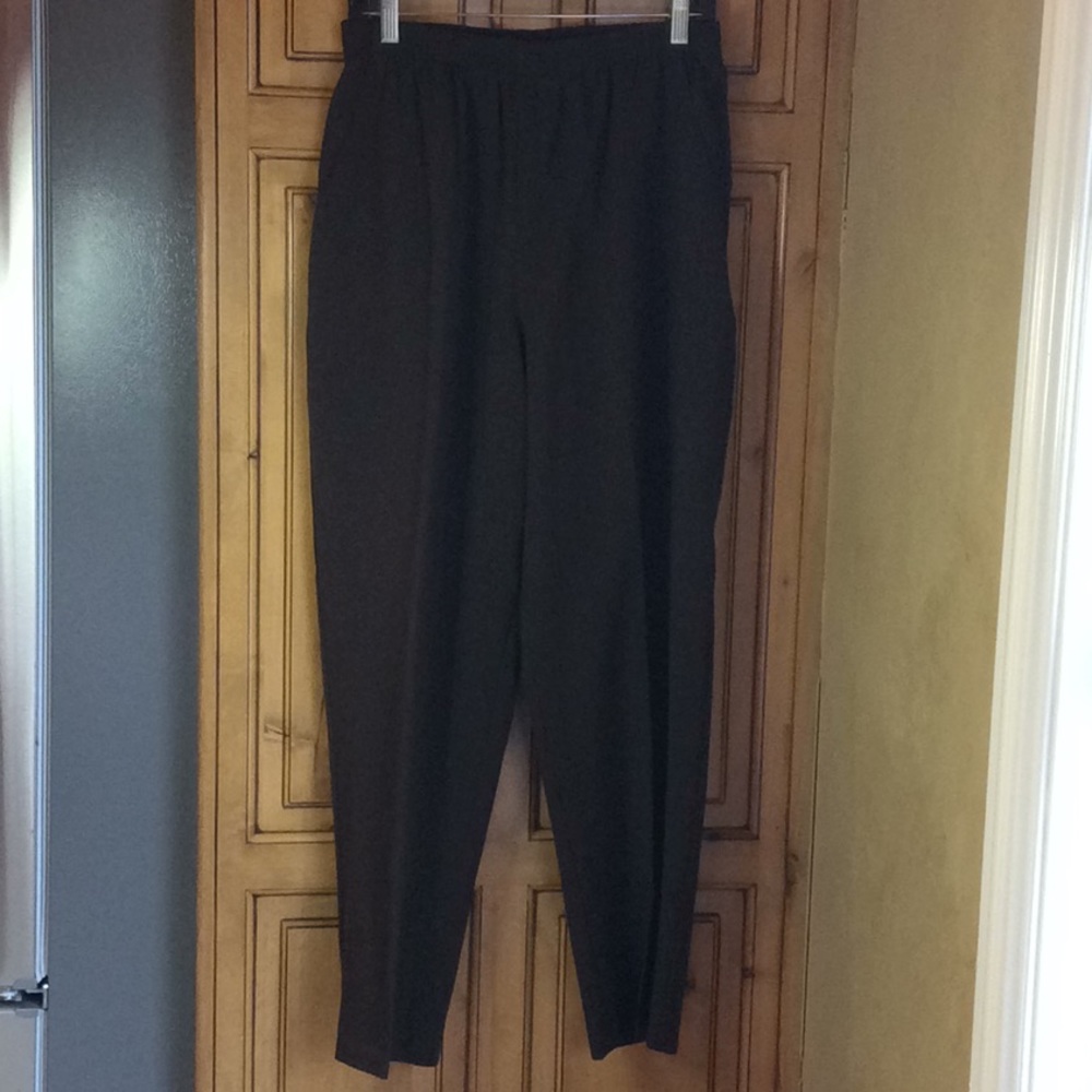 FINAL SALE PRICE Briggs Brown Pull-On Pants - Size 14